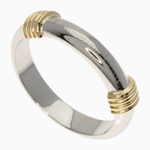 Combination Platinum Ring by Christian Dior