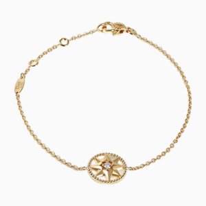 Yellow Gold Rose Devant Bracelet by Christian Dior