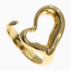 Yellow Gold Elsa Peretti Heart Ring from Tiffany & Co.