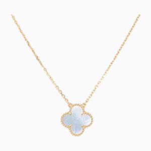 Yellow Gold Alhambra Necklace from Van Cleef & Arpels