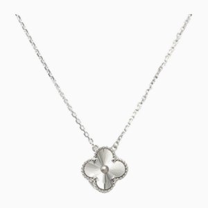 White Gold Alhambra Necklace from Van Cleef & Arpels