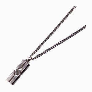 Silberne Infinity Knot Halskette von Gucci