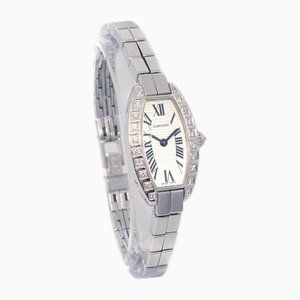 Diamond Mini Tonneau Lanieres Watch from Cartier