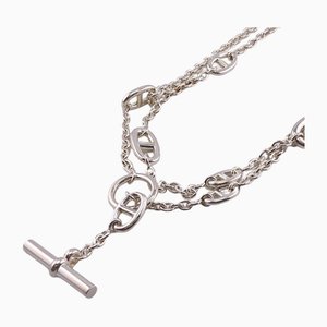 Silver Chaine Dancre Farandoule Necklace from Hermes