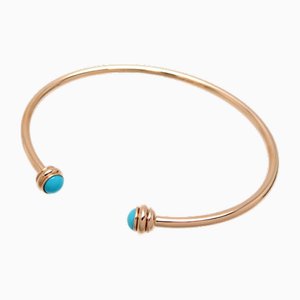 Possession Turquoise Womens Bangle in Pink Gold from Piaget