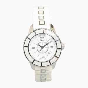 Quartz Stainless Steel Christal Watch by Christian Dior