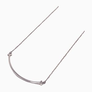 Silver T Smile Necklace from Tiffany & Co.