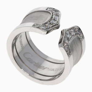 Diamond #48 Ring in 18k White Gold from Cartier
