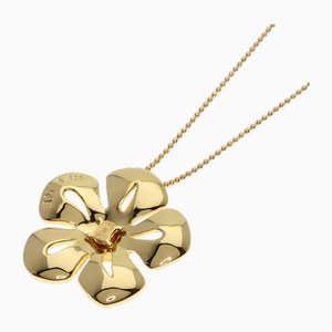 Flower Motif Necklace from Celine