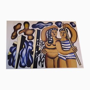After Fernand Léger, Adam and Eve, Art Print