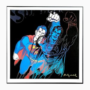 After Andy Warhol, Superman, Color Screen Print