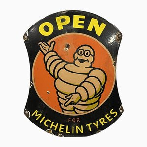 Michelin Garage Advertising Enamel Sign