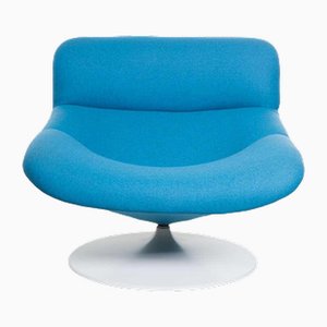 Model F518 Swivel Lounge Chair attributed to Geoffrey Harcourt for Artifort, 1970s