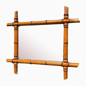 Faux Bamboo Mirror, France