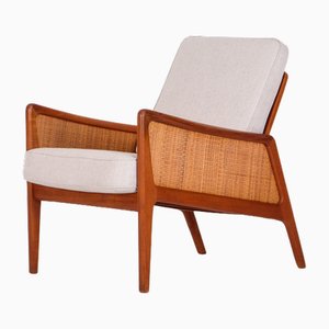 Fd 151 Chair attributed to Peter Hvidt & Orla Mølgaard Nielsen, Denmark, 1950s