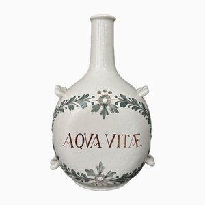 Botella de farmacia Aqua Vitae, siglo XIX