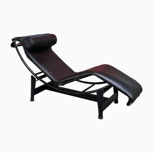 LC4 Lounge Chair by Le Corbusier, Pierre Jeanneret & Charlotte Perriand for Cassina, 1980s