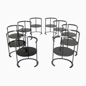 Catilina Chairs by Luigi Caccia Dominioni for Azucena, 1960s, Set of 10