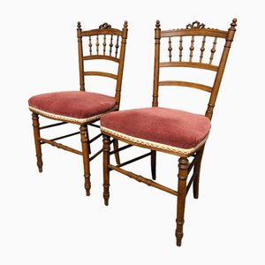 Napoleon III Style Chairs, Set of 2