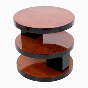 Round Art Deco Side Table