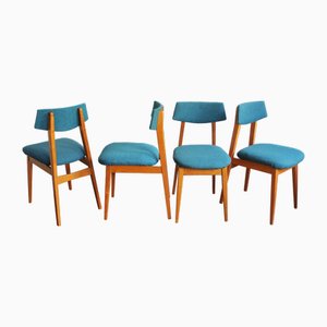 Mid-Century Scandinavian Dining Chairs, 1960s, Set of 4