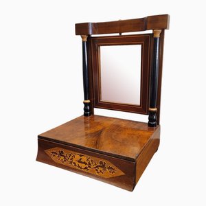 Vintage Dressing Table in Wood and Inlay