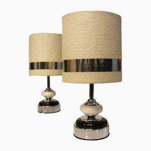Tischlampen von Delmas, 2er Set