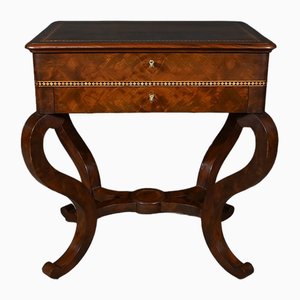 Burl Mahogany Dressing Table