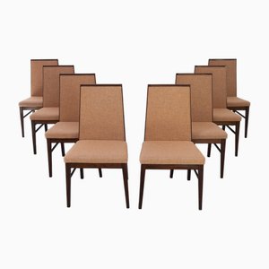 Danish Modern Rosewood Dining Chairs by Dyrlund, 1970s, Set of 8