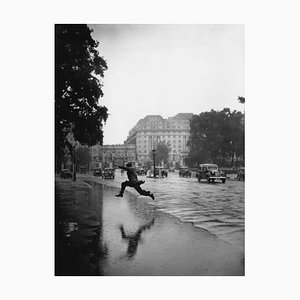 Flooded Road, 1939, Silberner Gelatinefaserdruck