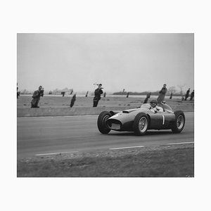Juan Manuel Fangio, 1955, Silberner Gelatinefaserdruck