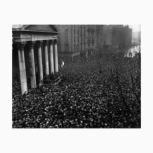 Dublin Crowd, 1920s, Silver Gelatin Fibre Print