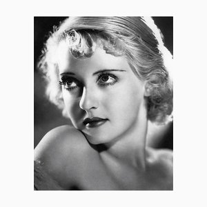 Bette Davis Eyes, 1932, Silberner Gelatinefaserdruck
