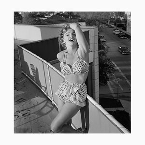 Marilyn Monroe in a Bikini, 1951, Silberner Gelatinefaserdruck