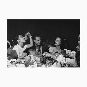 Bert Hardy, partido italiano, impresión de fibra de gelatina de plata