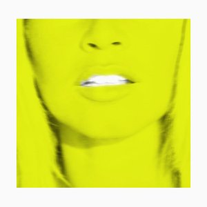 Atomic Yellow, Signierte limitierte Edition Pop Art, Brigitte Bardot 2023