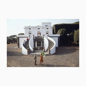 Slim Aarons, Villa Olivella, Impression photographique estampillée Estate, 1985 / 2020