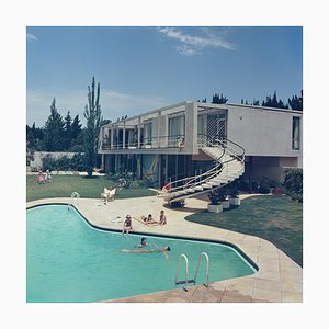 Slim Aarons, South Africa Swimming Pool, Estate Stamped Photographic Print, 1958 / 2020s