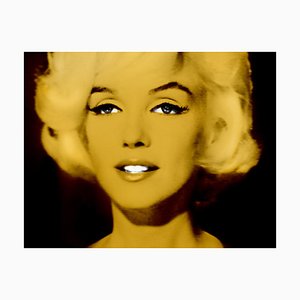 Batik, Gold Marilyn, Marilyn Monroe, 2023, arte pop de edición limitada firmado