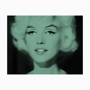 Batik, Emerald Marilyn, Marilyn Monroe, 2023, arte pop de edición limitada firmado