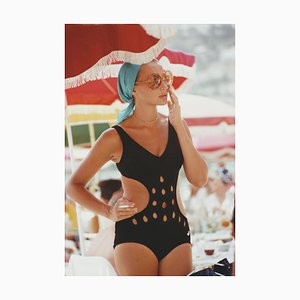 Slim Aarons, Monte Carlo Bademode, Estate Stamped Fotodruck, 1970 / 2020er