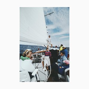 Slim Aarons, On Board the Palawan, Estate Stamped Photographic Print, 1992 / 2020s