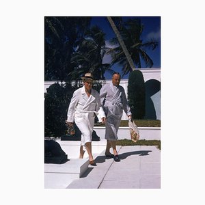 Slim Aarons, Pool Bound Guests, Estate Stamped Photographic Print, 1955 / 2020s