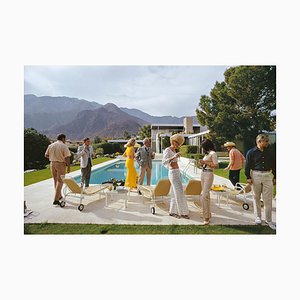 Slim Aarons, Poolside Style, Estate Stamped Photographic Print, 1970 / 2020s