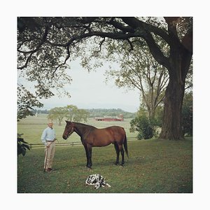 Slim Aarons, Prize Trotter, Estate Stamped Photographic Print, 1960 / 2020s