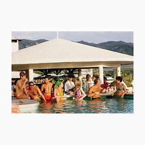 Slim Aarons, Racquet Club Pool, Estate Stamped Fotodruck, 1968/2020er