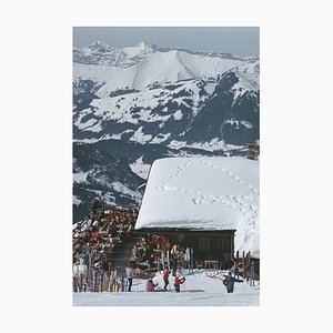 Slim Aarons, Dining at the Eagle Club, Estate Stamped Photographic Print, 1969 / 2020s