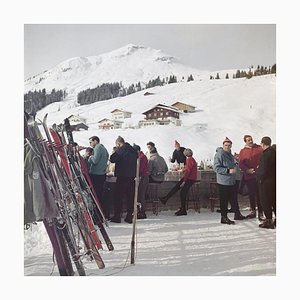 Lámina fotográfica Slim Aarons, Lech Ice Bar, Estate, años 60/2020