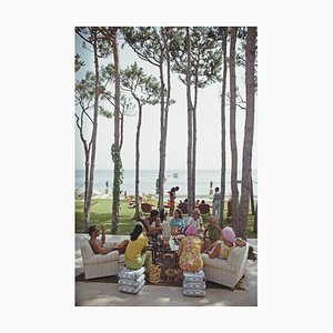Slim Aarons, Marbella House Party, Estate Stamped Photographic Print, 1967 / 2020s