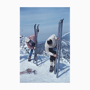 Lámina fotográfica Slim Aarons, On the Slopes of Sugarbush, Estate, años 60/2020